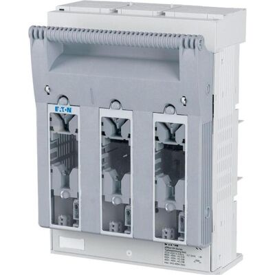Eaton, Fusible, Sectionneur NH 3P raccord plat M10 max. 183065 (400 A) - Publicité Eaton, Fusible, Sectionneur NH 3P raccord plat M10 max. 183065 (400 A) - Publicité