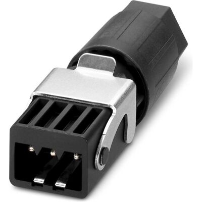 Connecteur Phoenix Contact 1490382 Noir - 4 pôles + PE, 16A, liaison moteur - Publicité Connecteur Phoenix Contact 1490382 Noir - 4 pôles + PE, 16A, liaison moteur - Publicité