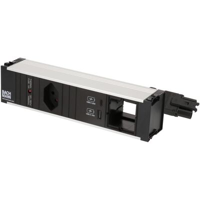 Bachmann - CONI - T13 - USB A/C - Multiprise - Publicité Bachmann - CONI - T13 - USB A/C - Multiprise - Publicité