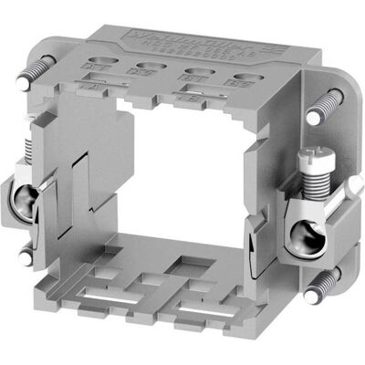 Weidmüller HDC MF 6B AB - 2 emplacements pour modules - Cadre en zinc - Composant électrique - Publicité Weidmüller HDC MF 6B AB - 2 emplacements pour modules - Cadre en zinc - Composant électrique - Publicité
