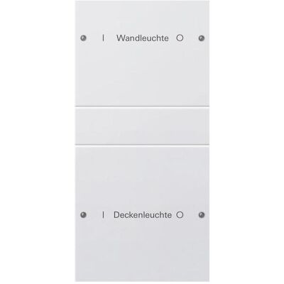 Gira, Accessoires Gamme d'interrupteurs, Kit de bascule 2f (1+1) vissé Système 55 220227 - Publicité Gira, Accessoires Gamme d'interrupteurs, Kit de bascule 2f (1+1) vissé Système 55 220227 - Publicité