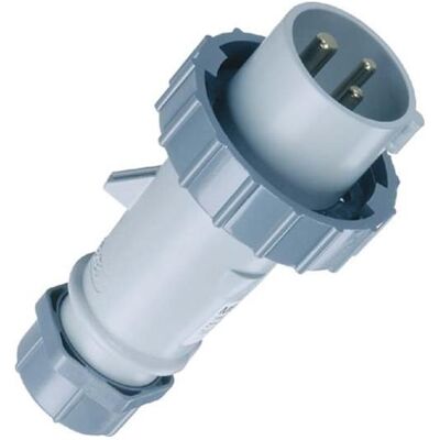 Mennekes, Prise + connecteur, MEN 2117 32A3P 3H>50-250V DC Connecteur AM-TOP IP67 (CEI 60309) - Publicité Mennekes, Prise + connecteur, MEN 2117 32A3P 3H>50-250V DC Connecteur AM-TOP IP67 (CEI 60309) - Publicité