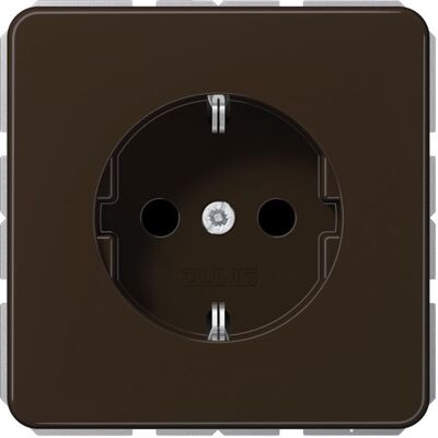 JUNG, Prise de courant, Prise 1f br glz CD UP IP20 ZP CD1520BFBR - Publicité JUNG, Prise de courant, Prise 1f br glz CD UP IP20 ZP CD1520BFBR - Publicité