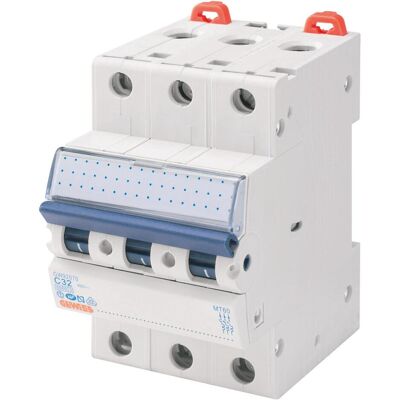 Gewiss, Disjoncteur, GEWI GW92673 Disjoncteur de protection de ligne (MCB) C-63A 10 kA 3 pôles 3TE - Publicité Gewiss, Disjoncteur, GEWI GW92673 Disjoncteur de protection de ligne (MCB) C-63A 10 kA 3 pôles 3TE - Publicité