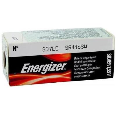Energizer 337 (SR416) - 10 piles bouton (10 pcs, SR416, 8.30 mAh), Batteries + piles - Publicité Energizer 337 (SR416) - 10 piles bouton (10 pcs, SR416, 8.30 mAh), Batteries + piles - Publicité