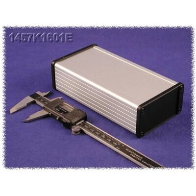 Hammond 1457K1601EBK Boîtier universel (Boîtier), Accessoires électroniques + boîtier, Noir - Publicité Hammond 1457K1601EBK Boîtier universel (Boîtier), Accessoires électroniques + boîtier, Noir - Publicité