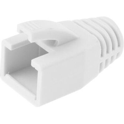 ACT, Goulotte passe-câbles, RJ45 boot blanc pour câble de 7.0 mm. Unité : Sac 25 pcs - Publicité ACT, Goulotte passe-câbles, RJ45 boot blanc pour câble de 7.0 mm. Unité : Sac 25 pcs - Publicité