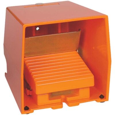 Schneider Electric XPER511 - Interrupteur à pédale en métal orange - IP66 - Publicité Schneider Electric XPER511 - Interrupteur à pédale en métal orange - IP66 - Publicité
