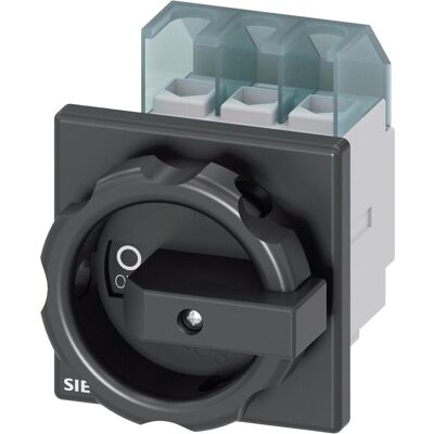 Siemens Interrupteur-sectionneur 3 pôles noir 9,5kW, Bouton + interrupteur, Noir - Publicité Siemens Interrupteur-sectionneur 3 pôles noir 9,5kW, Bouton + interrupteur, Noir - Publicité