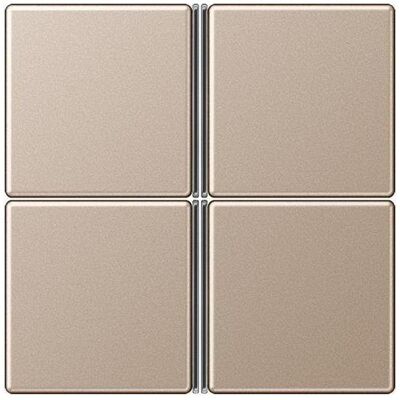 JUNG, Accessoires Gamme d'interrupteurs, bouton 4t commutation/variation A champ glz A404TSACH - Publicité JUNG, Accessoires Gamme d'interrupteurs, bouton 4t commutation/variation A champ glz A404TSACH - Publicité