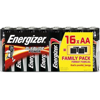 Pile Energizer AA Power 16-pack - Batteries - Publicité Pile Energizer AA Power 16-pack - Batteries - Publicité