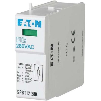 Eaton SPBT12-280 Parafoudre - Dispositif de protection contre la surtension - Publicité Eaton SPBT12-280 Parafoudre - Dispositif de protection contre la surtension - Publicité