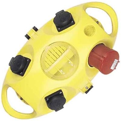 Mennekes 94550GE Jaune IP44 Combo de Prises - Publicité Mennekes 94550GE Jaune IP44 Combo de Prises - Publicité