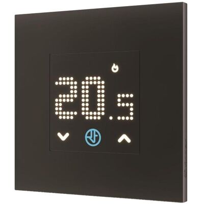 Finder UP 1T.T1.8.230.2000 Raumthermostat anthrazit, Thermostat, Gris, Blanc - Publicité Finder UP 1T.T1.8.230.2000 Raumthermostat anthrazit, Thermostat, Gris, Blanc - Publicité