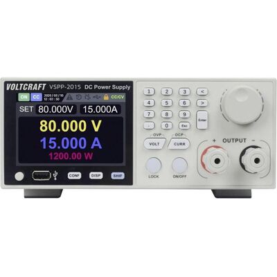 Voltcraft VSPP-2015 19, alimentation de table (tension réglable) 0 - 150 V CC 0 - 20 A 2 000 W USB, RS485, LAN, Alimentation de laboratoire, Noir - Publicité Voltcraft VSPP-2015 19, alimentation de table (tension réglable) 0 - 150 V CC 0 - 20 A 2 000 W USB, RS485, LAN, Alimentation de laboratoire, Noir - Publicité