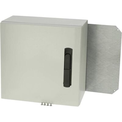 Fibox Modèle 404021S Gris - Boîtier électrique - Publicité Fibox Modèle 404021S Gris - Boîtier électrique - Publicité