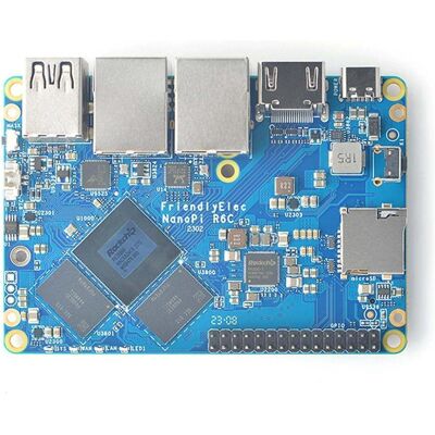 Allnet FriendlyELEC NanoPI R6C Dual-2.5G ETH 8G RAM / 32G emmC Combo avec boîtier, Carte de développement + kit - Publicité Allnet FriendlyELEC NanoPI R6C Dual-2.5G ETH 8G RAM / 32G emmC Combo avec boîtier, Carte de développement + kit - Publicité