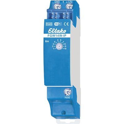 Eltako FGW14W-IP Gateway - Passerelle avec Wi-Fi - Publicité Eltako FGW14W-IP Gateway - Passerelle avec Wi-Fi - Publicité