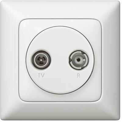 Legrand Accessoires Gamme d'interrupteurs, Cache prise d'antenne 2 trous TV-R Système Creo ultra blanc 776772 - Publicité Legrand Accessoires Gamme d'interrupteurs, Cache prise d'antenne 2 trous TV-R Système Creo ultra blanc 776772 - Publicité