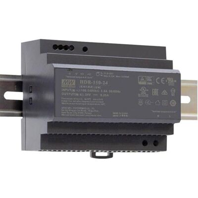 MeanWell, Distributeur de courant mobile, ALIMENTATION - 1 SORTIE - 150 W - 24 V- MONTAGE SUR RAIL DIN - POUR USAGE INDUSTRIEL - Publicité MeanWell, Distributeur de courant mobile, ALIMENTATION - 1 SORTIE - 150 W - 24 V- MONTAGE SUR RAIL DIN - POUR USAGE INDUSTRIEL - Publicité