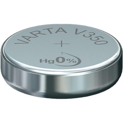 Varta V 350 - batterie SR42 - oxyde d'argent - 100 (1 pcs, SR42, 100 mAh), Batteries + piles - Publicité Varta V 350 - batterie SR42 - oxyde d'argent - 100 (1 pcs, SR42, 100 mAh), Batteries + piles - Publicité