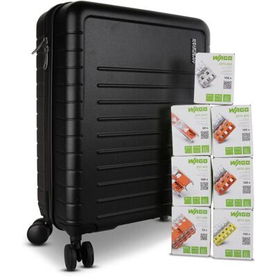 Wago, Connecteur pour câble, 887-1201 PROFI-SET m.AMERICAN TOURISTER Koffer - Publicité Wago, Connecteur pour câble, 887-1201 PROFI-SET m.AMERICAN TOURISTER Koffer - Publicité