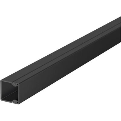 Obo Wdk Goulotte 15x15 mm Noir 2m pvc - Goulotte - Publicité Obo Wdk Goulotte 15x15 mm Noir 2m pvc - Goulotte - Publicité