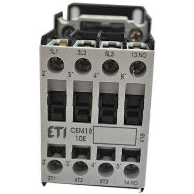 Eti CONTACTOR CEM18.10 230V 7.5KW 4644123, Relai - Publicité Eti CONTACTOR CEM18.10 230V 7.5KW 4644123, Relai - Publicité