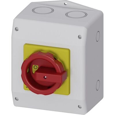 Interrupteur Siemens - 3LD2165-4VD53 - 6 pôles d'arrêt d'urgence/principal - Publicité Interrupteur Siemens - 3LD2165-4VD53 - 6 pôles d'arrêt d'urgence/principal - Publicité