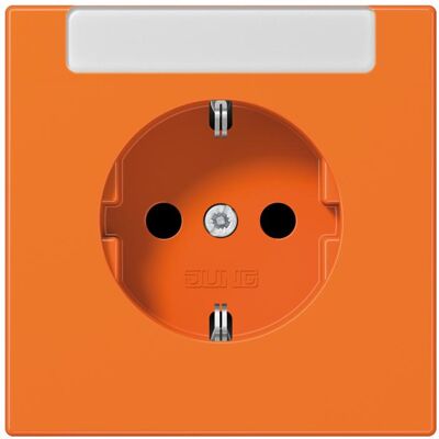 Jung LS 1520 INA O - Prise électrique IP20 avec Couvercle - Publicité Jung LS 1520 INA O - Prise électrique IP20 avec Couvercle - Publicité