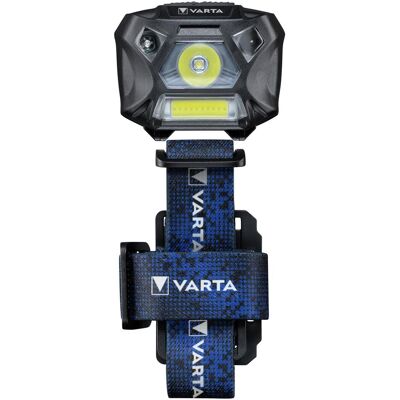 Lampe frontale Varta - H20 - Capteur de mouvement - 150 Lm - IP54 - Publicité Lampe frontale Varta - H20 - Capteur de mouvement - 150 Lm - IP54 - Publicité