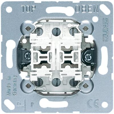 Interrupteur Double Jung 509-20 U - IP20 - Publicité Interrupteur Double Jung 509-20 U - IP20 - Publicité