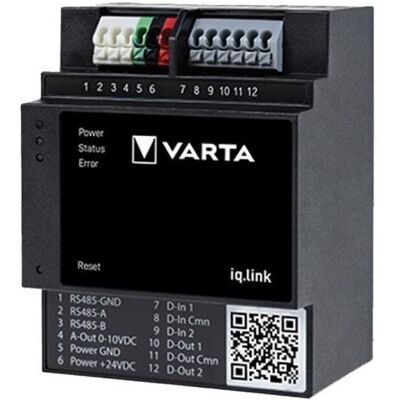 Varta Accessoires pour groupes électrogènes, .iq.link - Publicité Varta Accessoires pour groupes électrogènes, .iq.link - Publicité