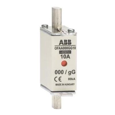 ABB, Fusible, OFAA000GG32 Fusible NH 000 32A 690V GG 1SCA022661R8920 (32 A) - Publicité ABB, Fusible, OFAA000GG32 Fusible NH 000 32A 690V GG 1SCA022661R8920 (32 A) - Publicité