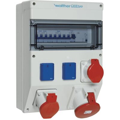 Walther 6824403 Combinaison de prises gris clair - Combinaison de prises - Publicité Walther 6824403 Combinaison de prises gris clair - Combinaison de prises - Publicité