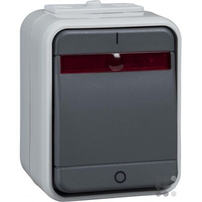 Elso ELG441219 Gris Basalte 2P Interrupteur - Interrupteur - Publicité Elso ELG441219 Gris Basalte 2P Interrupteur - Interrupteur - Publicité