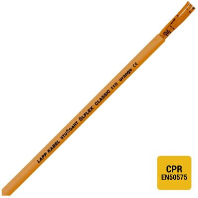 Lapp, Câble électrique, Huile FLEX CLASSIC 110 Orange (1000 m) - Publicité Lapp, Câble électrique, Huile FLEX CLASSIC 110 Orange (1000 m) - Publicité