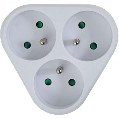 Esperanza, Multiprise, ELK303W Elektrischer Splitter 3 Steckdosen Weiss (3x, CEE 7/3) - Publicité Esperanza, Multiprise, ELK303W Elektrischer Splitter 3 Steckdosen Weiss (3x, CEE 7/3) - Publicité