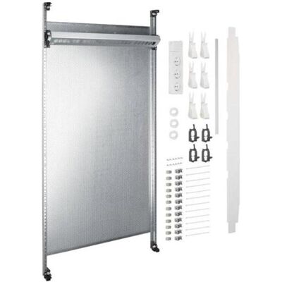 Hager, Distributeur de courant mobile, Panneau complet MultimediaUF321NWuniversZ 1050mm 2 panneaux avec 12xPatchmod (RJ45) - Publicité Hager, Distributeur de courant mobile, Panneau complet MultimediaUF321NWuniversZ 1050mm 2 panneaux avec 12xPatchmod (RJ45) - Publicité
