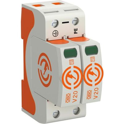 OBO Bettermann SurgeController V20 - Protection contre surtensions principale/secundaire - Publicité OBO Bettermann SurgeController V20 - Protection contre surtensions principale/secundaire - Publicité