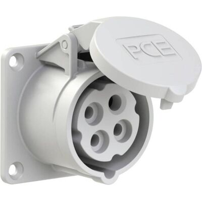 PCE, Adaptateur électrique, PC Electric Power Twist 314-1 Prise CEE en saillie 16 A 4 pôles 1 pc. Publicité PCE, Adaptateur électrique, PC Electric Power Twist 314-1 Prise CEE en saillie 16 A 4 pôles 1 pc. Publicité