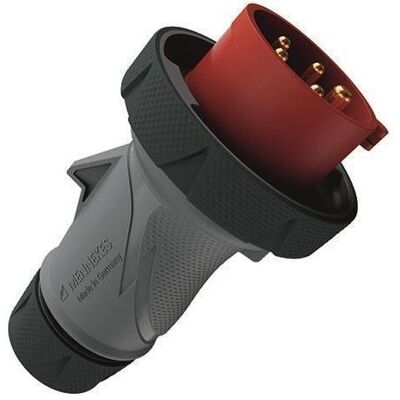 Mennekes, Prise + connecteur, Fiche CEE PTX 16A 5p 6H 400V IP69 (CEE 16/5) - Publicité Mennekes, Prise + connecteur, Fiche CEE PTX 16A 5p 6H 400V IP69 (CEE 16/5) - Publicité