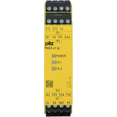 Pilz PNOZ e1.1p - Relais de sécurité - 24VDC, 2SO, Capteurs Tactiles - Publicité Pilz PNOZ e1.1p - Relais de sécurité - 24VDC, 2SO, Capteurs Tactiles - Publicité