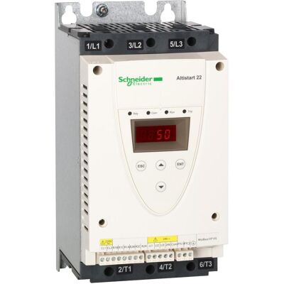 Démarreur souple Schneider Electric ATS22D32S6 - 32A, 3 phases, 208-600VAC - Publicité Démarreur souple Schneider Electric ATS22D32S6 - 32A, 3 phases, 208-600VAC - Publicité
