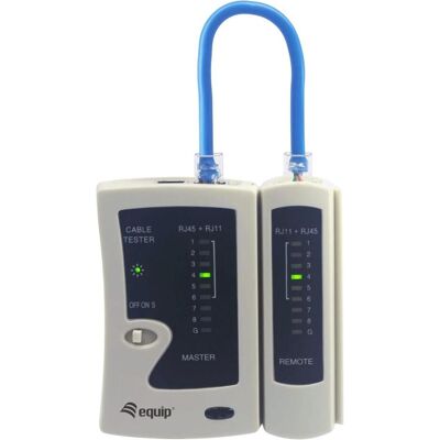 Equip Multimètre, Kabeltester für RJ45/RJ12/RJ11 grau (Testeur de câbles) - Publicité Equip Multimètre, Kabeltester für RJ45/RJ12/RJ11 grau (Testeur de câbles) - Publicité