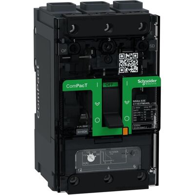 Schneider Electric C11E3TM040L Disjoncteur Compact - 40A IP40 - Publicité Schneider Electric C11E3TM040L Disjoncteur Compact - 40A IP40 - Publicité