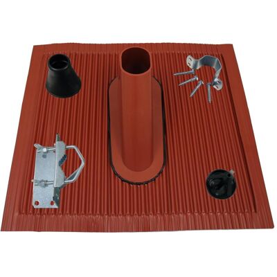 Ensemble d'accessoires pour mât Televes MAZ4850R - Kit pour mât d'antenne - Publicité Ensemble d'accessoires pour mât Televes MAZ4850R - Kit pour mât d'antenne - Publicité