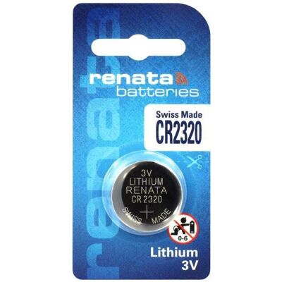 Pile au lithium Camelion CR2320 - 23mm compacte - 150mAh - 3V - Publicité Pile au lithium Camelion CR2320 - 23mm compacte - 150mAh - 3V - Publicité