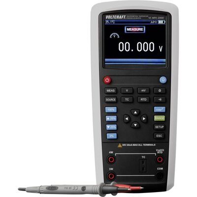 Voltcraft, Multimètre, Calibrateur multifonctions - Publicité Voltcraft, Multimètre, Calibrateur multifonctions - Publicité