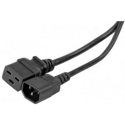 Générique, Rallonge, C14 to C19 power cord Black- 3 m (3 m) - Publicité Générique, Rallonge, C14 to C19 power cord Black- 3 m (3 m) - Publicité